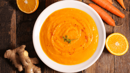 人参と生姜のスパイススープ：芯から温まるレシピ